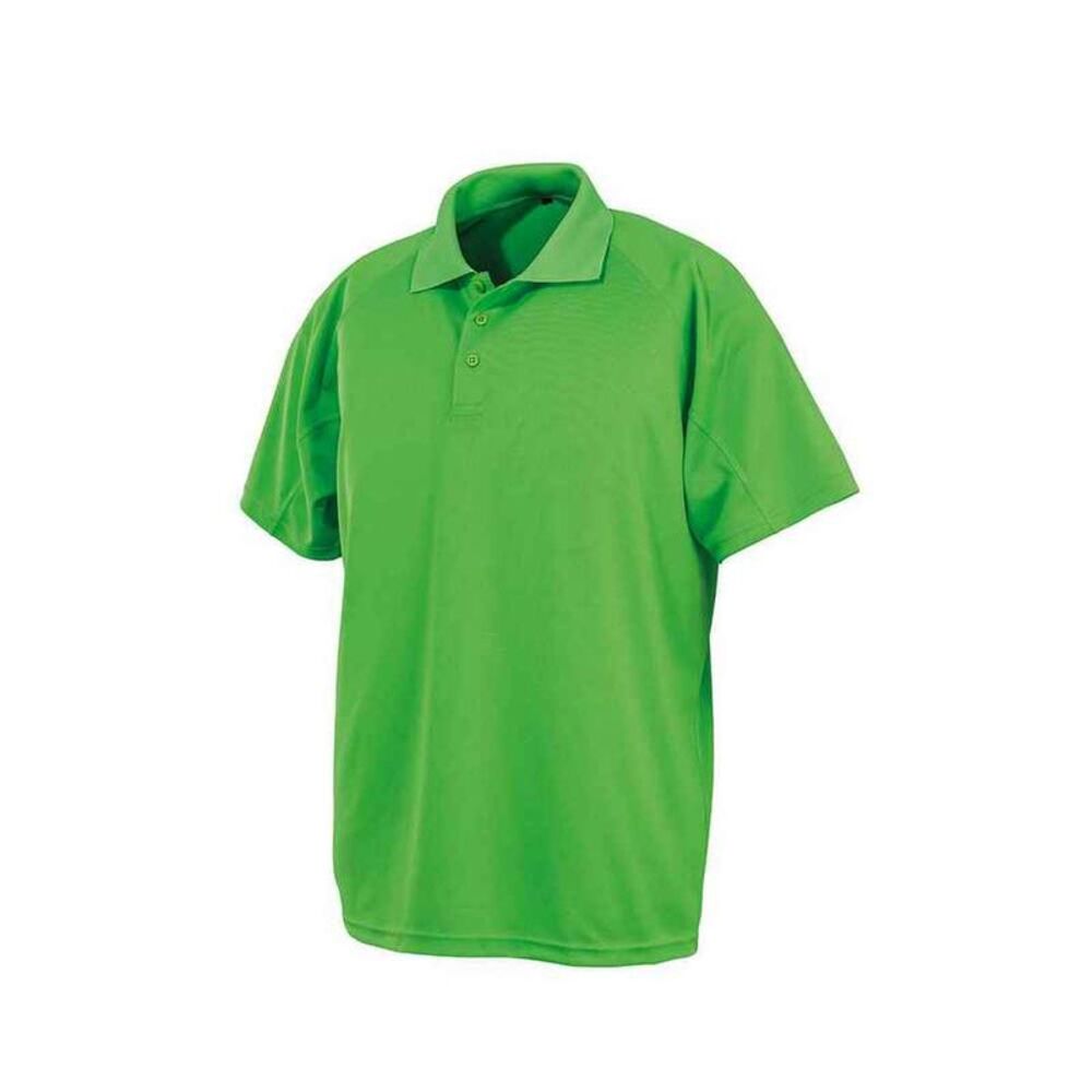 Spiro Womens/Ladies Performance Aircool Polo Shirt / Lime